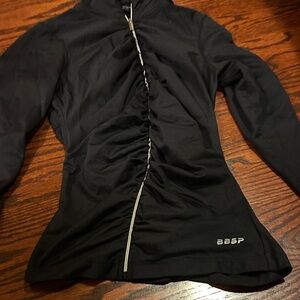 Bebe Sport Black Zip-Up Jacket